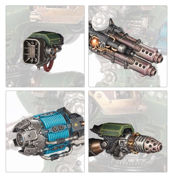 Saturnine Dreadnought Weapons – Chiron Configuration